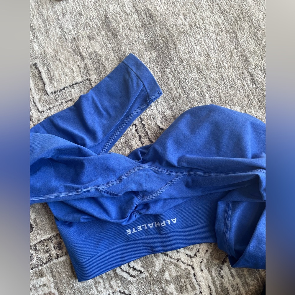 Alphalete Amplify - Sapphire. Size S - Picture 5 of 6
